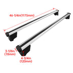 Aluminum Roof Rack Cross Bars for Audi Q5/SQ5 (2018–2024) #80A071151