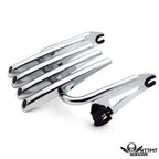 Skull Detachable Stealth Luggage Rack for Harley Touring Road King (2009–2020)