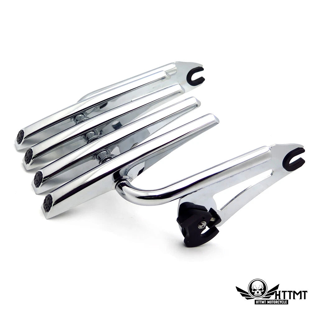 Skull Detachable Stealth Luggage Rack for Harley Touring Road King (2009–2020)