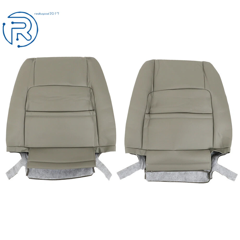 Set of 2 Seat Covers for Toyota Sequoia (2000-2007) Gray