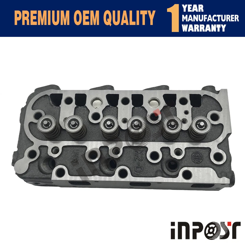 Complete Cylinder Head for Kubota D1105 (With Head Gasket)