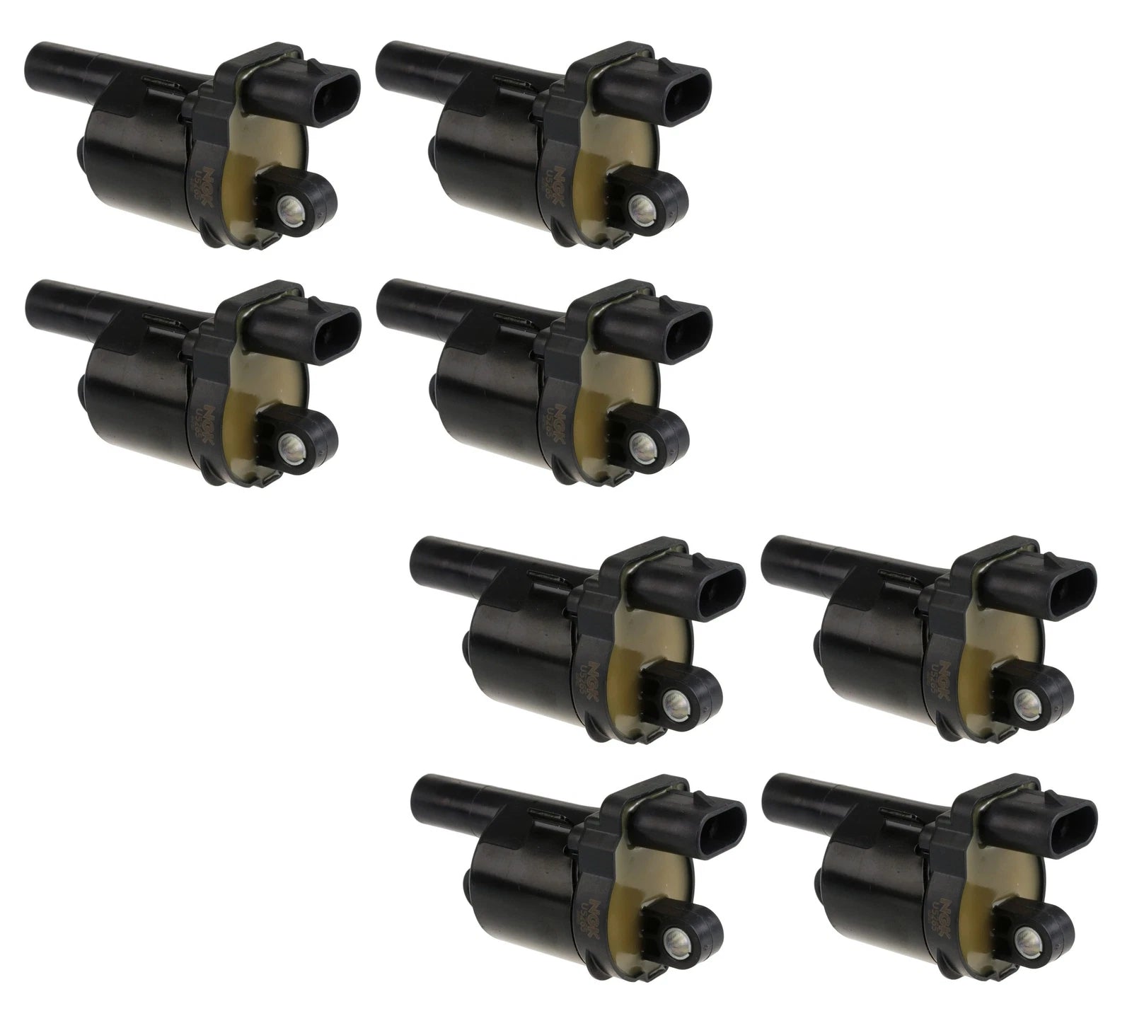 Set of 8 NGK Direct Ignition Coils for Cadillac Escalade, Chevrolet Camaro, GMC V8 (2007–2019)