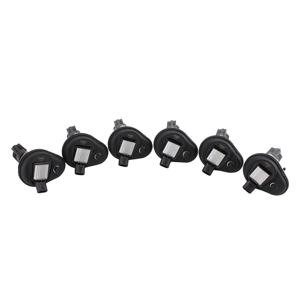 Set of 6 NGK U5080 Ignition Coils for Saab GMC Chevy Buick (Coil on Plug)