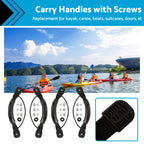 Set of 4 Side Mount Carry Handles for Kayak Canoe Boat