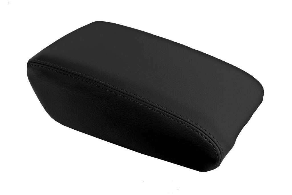 Leather Console Lid Pull Over Armrest Cover for Acura CL (2000–2003) Black