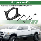 6 Pc Front Lower Control Arms for Jeep Compass (2007–2014) No.K620065/K620066/ES800408