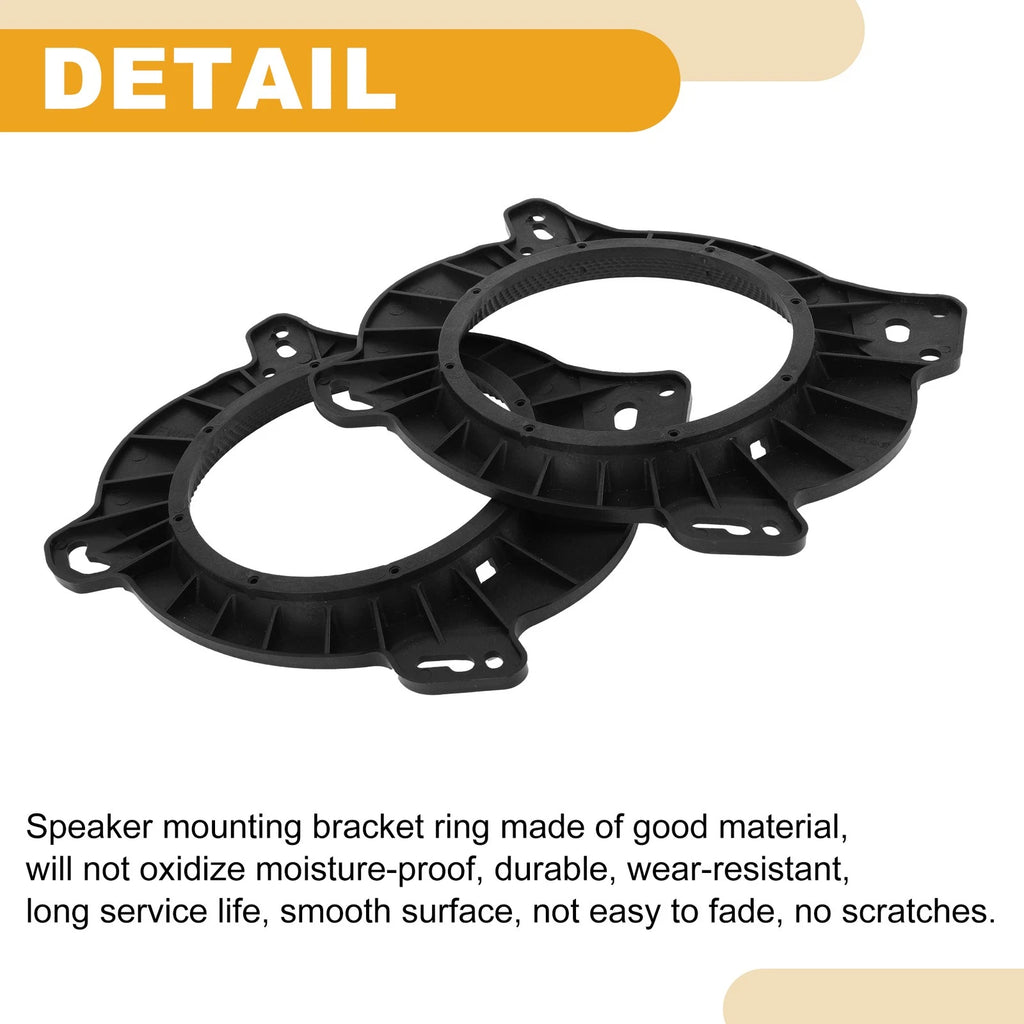 2X Speaker Spacer Ring 6x9" to 6.5" for Toyota (ABS)