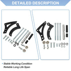Alternator Bracket Kit for Small Block 318 340 360 for Chrysler Dodge (1970-1990)