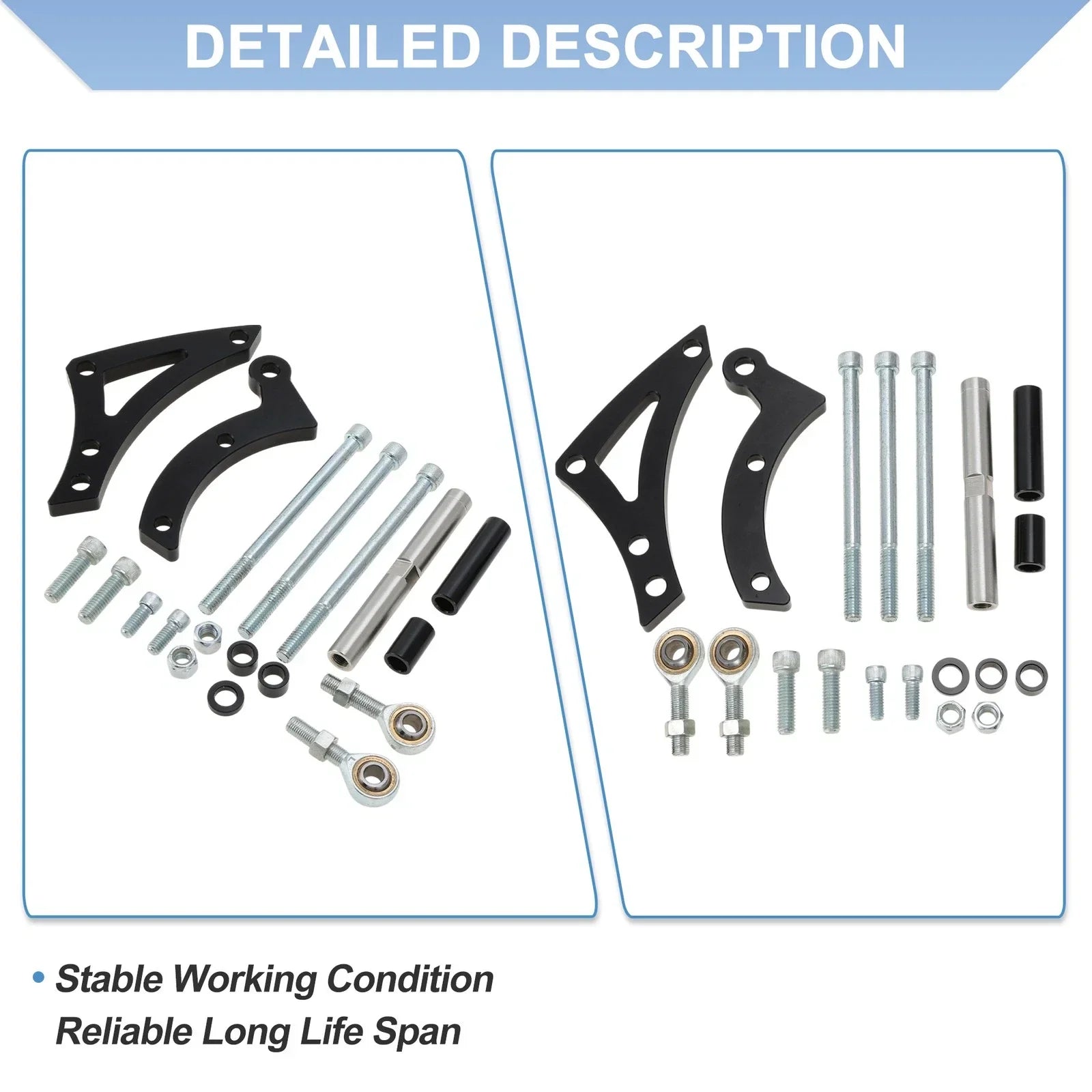Alternator Bracket Kit for Small Block 318 340 360 for Chrysler Dodge (1970-1990)