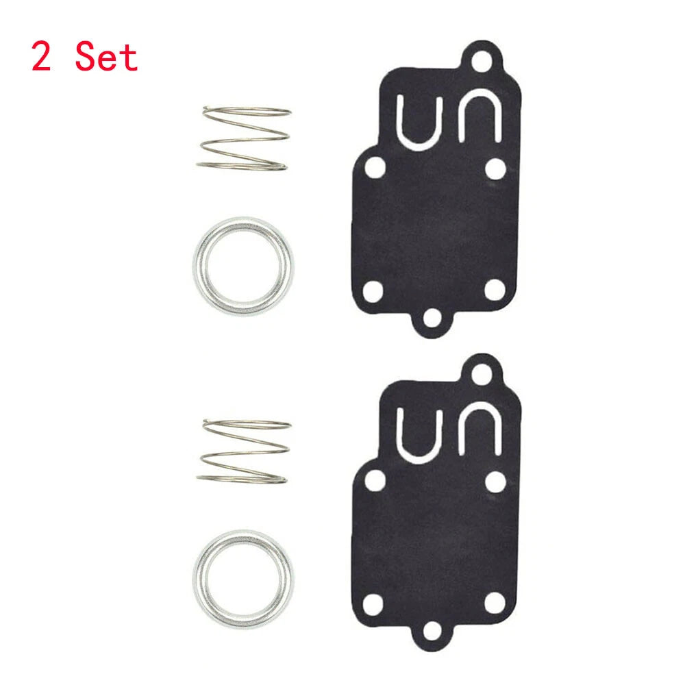 Set of 2 Carburetor Diaphragm Kit for B & Stratton (270026, 272538, 272538S, 272637)