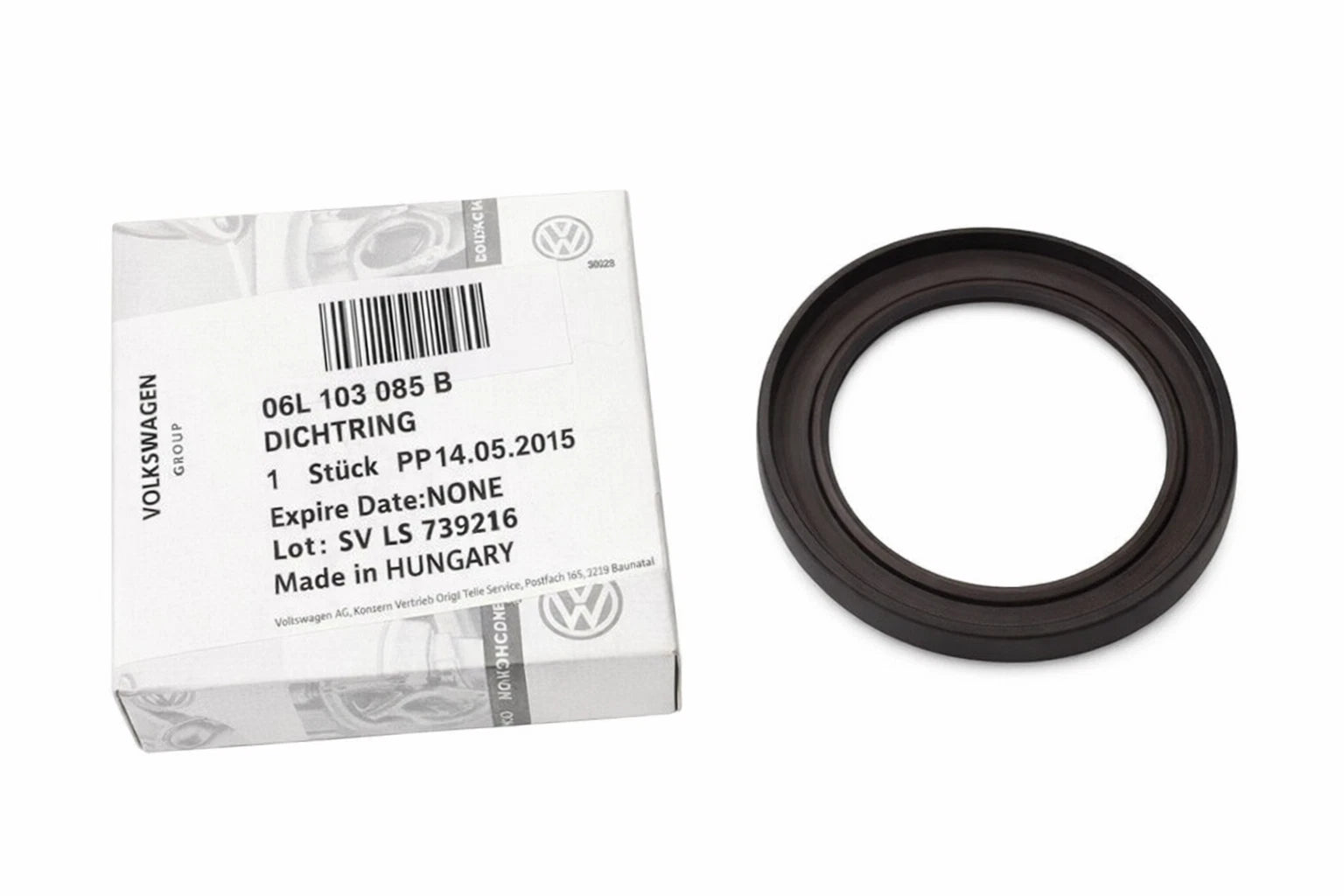Genuine OEM Engine Crankshaft Seal for VW GTI, Jetta, Passat, Beetle (2006–2021) 06L103085B