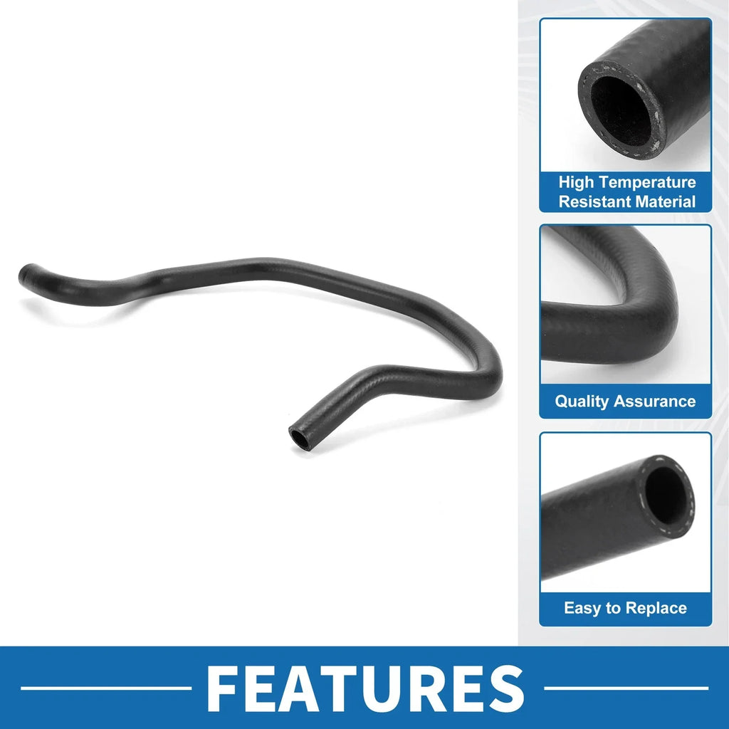 Radiator Hose 1 Pc for BMW 740Li (2013 - 2015) Rubber Black