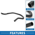 Radiator Hose 1 Pc for BMW 740Li (2013 - 2015) Rubber Black