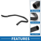 Radiator Hose 1 Pc for BMW 740Li (2013 - 2015) Rubber Black