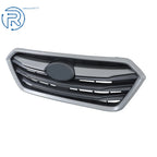 Grille for Subaru Legacy (2018-2019) Silver Painted Frame Charcoal Base