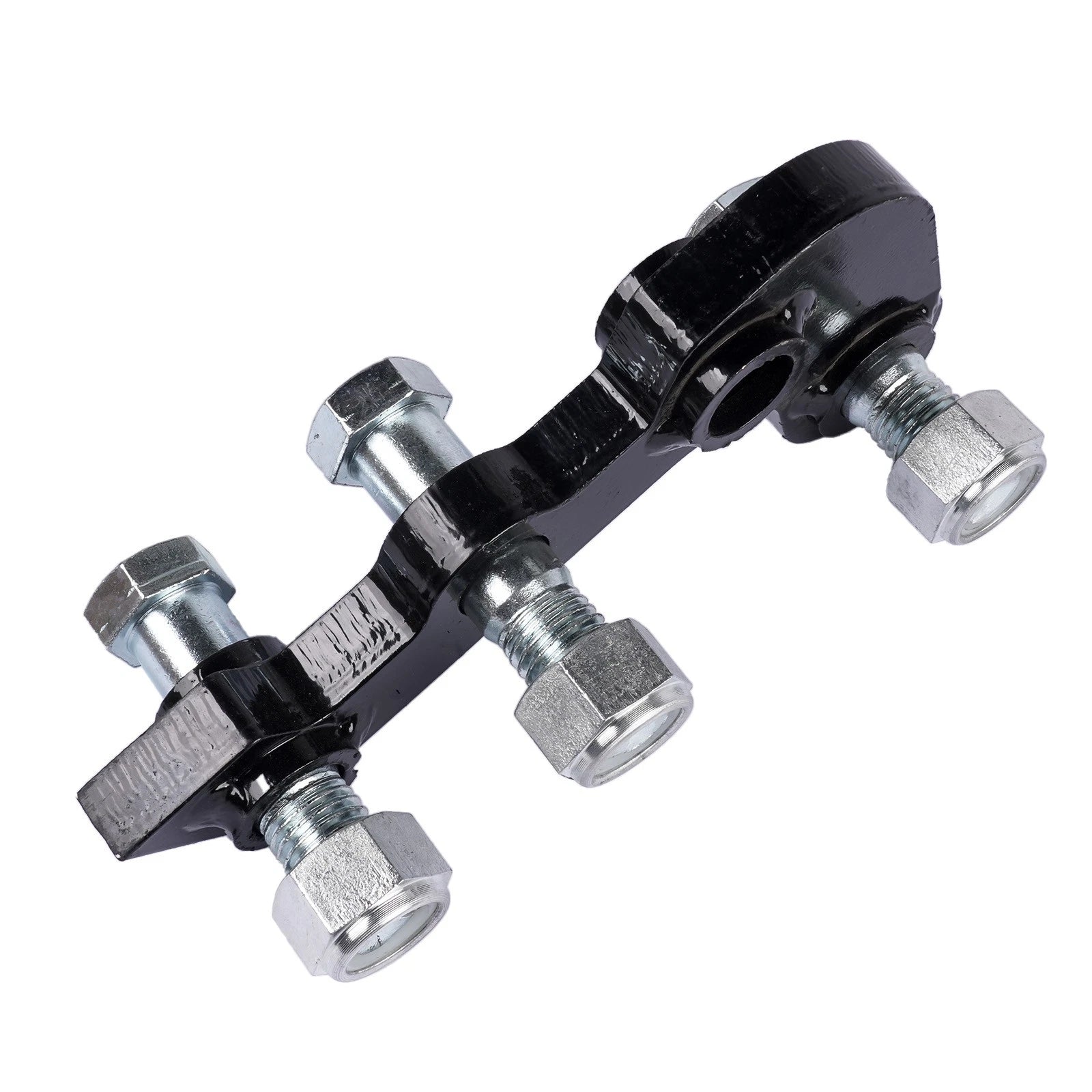 L-shaped bracket for Mini Excavator Hydraulic Clip Thumb (Three Holes)