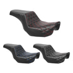 Rider Driver Passenger Seat for Harley Low Rider Street Bob (2006–2017)