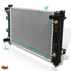 Aluminum Core OE Radiator for Chrysler Grand Voyager (1995–2002) DPI-1862