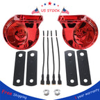2X Loud Dual Tone Electric Horn for Universal Cars and Trucks (12V)