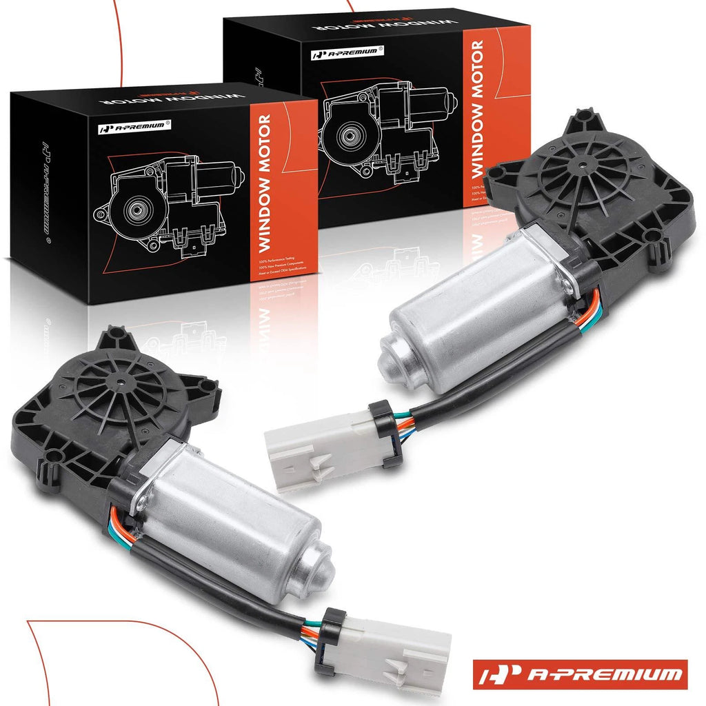 2X Front Window Motor for Jeep Liberty (2008–2012) Dodge Nitro (2007–2011)