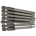 7pcs Torx Bit Set Magnetic Hex 75MM for Automotive Repair Tools