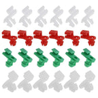24 PCS Door Lock Rod Clips for Cars (Universal, 23mm Hole Size)