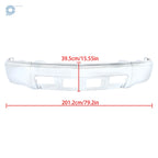 Chrome Split Front Bumper for Chevy Silverado 1500 (2014-2015)