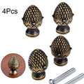Set of 4 Strawberry Shape Door Pull Handles for Jewelry Box Drawer Cabinet