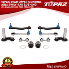 Set of 10 Rear Upper Control Arm Sway Bar Bushings for BMW E38 (1995–2001)