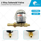 2 Way Solenoid Valve for Argon Welding Machines (VZCT-2.2, 24VDC)