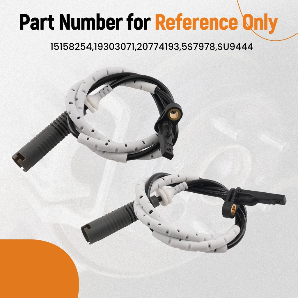 ABS Wheel Speed Sensor for BMW 1 Series E81 E82 E87 E88, 3 Series E90 E91 E92 (2004-2013)