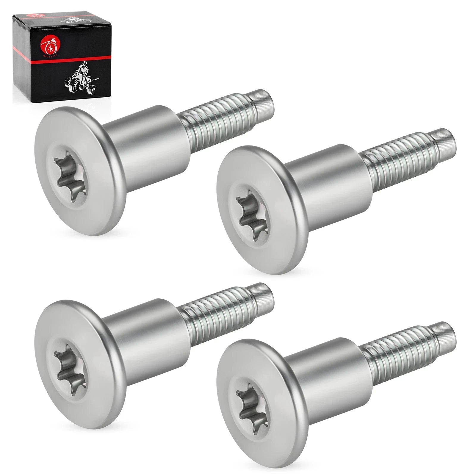 Set of 4 Engine Valve Cover Bolts 7519165 for Polaris PRO XD (2019–2023)