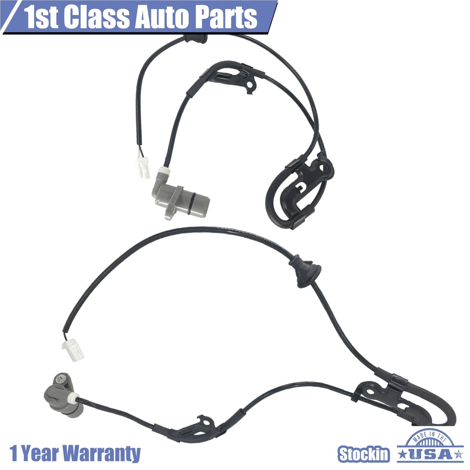 Set of 2 ABS Wheel Speed Sensors for Toyota Avalon, Solara, Lexus ES300