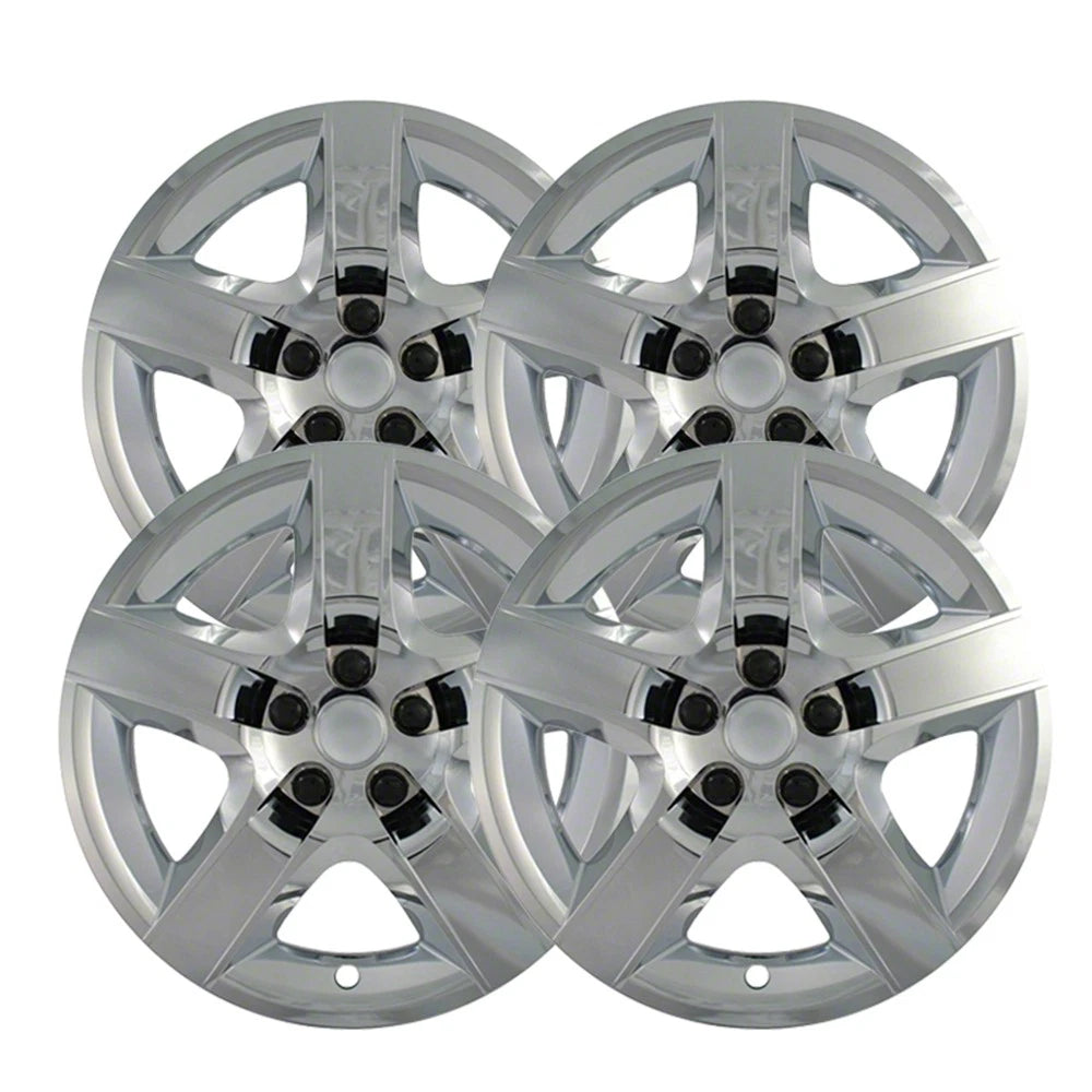 17' Chrome Bolt On Hubcaps Wheel Covers for 2007-2010 Pontiac G6