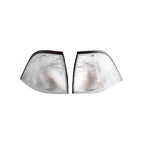 LH+RH Clear Corner Indicators Lights Pair for BMW E36 3 Series (1991-1998)