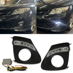 DRL Daytime Running Light with Bezel for Toyota Corolla (2011–2013)