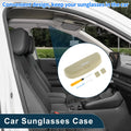 Sunglasses Case for Mitsubishi Outlander (2013–2023) Eyeglasses Holder Beige