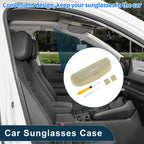 Sunglasses Case for Mitsubishi Outlander (2013–2023) Eyeglasses Holder Beige