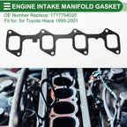 Engine Intake Manifold Gasket for Toyota Hiace (1995–2001) No. 1717754020