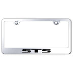Stainless Steel License Plate Frame - Officially Licensed for Cadillac STS