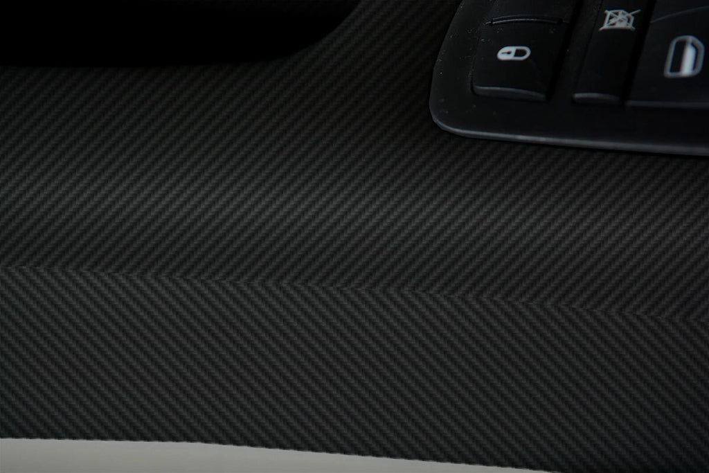 Carbon Fiber Front Insert Door Panel Cover for Jeep Grand Cherokee (2011–2019)