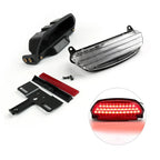 Tri-Bar LED Tail Light + Bracket for Harley Softail FXST FXSTB FXSTC (1999–2023)
