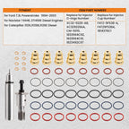 Fuel Injector Sleeves Removal Installer Kit for Navistar DT466E (1990–2004)