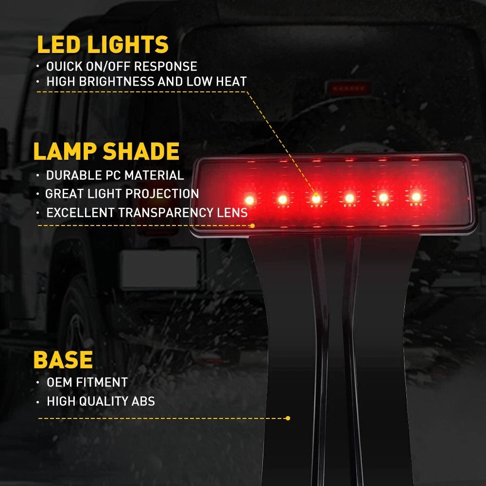3rd LED Rear Tail Brake Light for Jeep Wrangler JK (2007-2018)