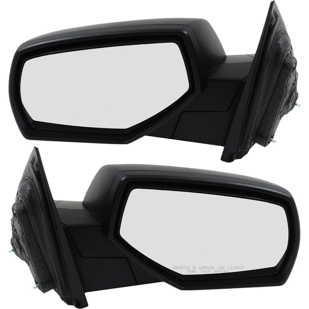 Set of 2 Manual Mirrors for Chevrolet Silverado 1500 (2014–2018)