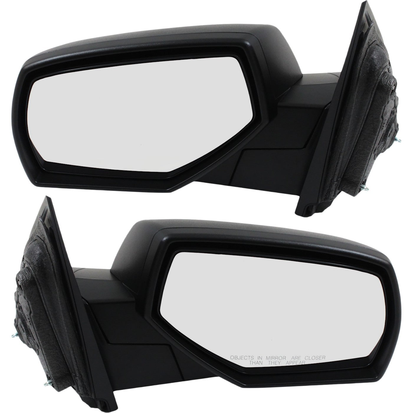 Set of 2 Manual Mirrors for Chevrolet Silverado 1500 (2014–2018)
