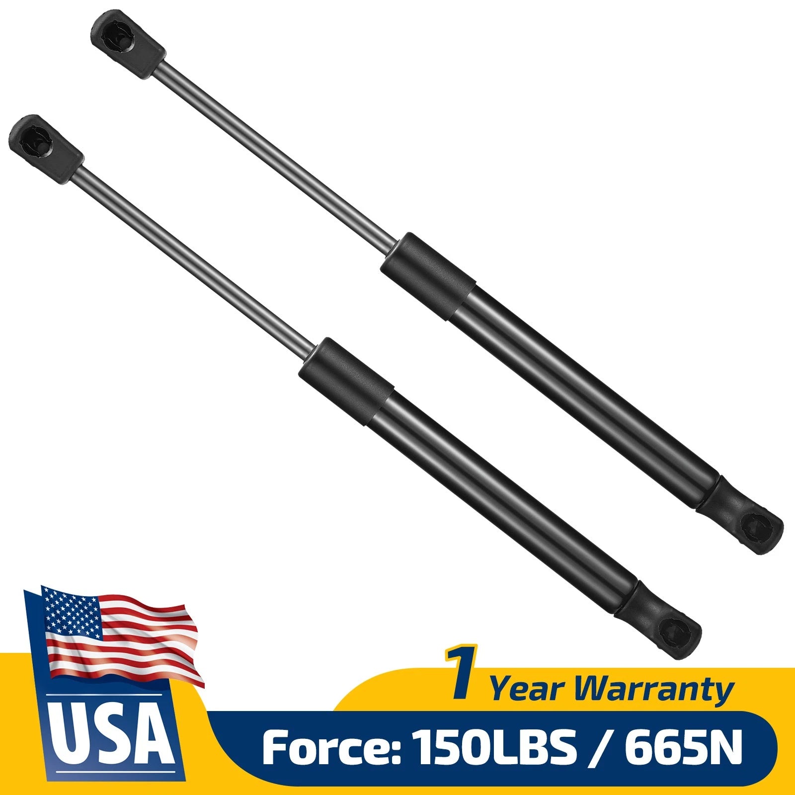 Set of 2 Gas Struts Lift Support Spring Shocks for SE119P150 (12 Inch)