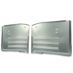Set of 2 Front Floor Pans LH & RH for Chevy All Models (1955–1957) Zinc-Plated