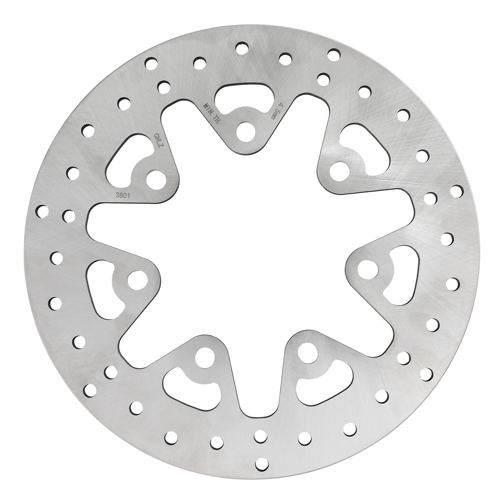 11.8" Front Brake Disc Rotor & Bolts for Harley Street Road Glide (2014–2023)