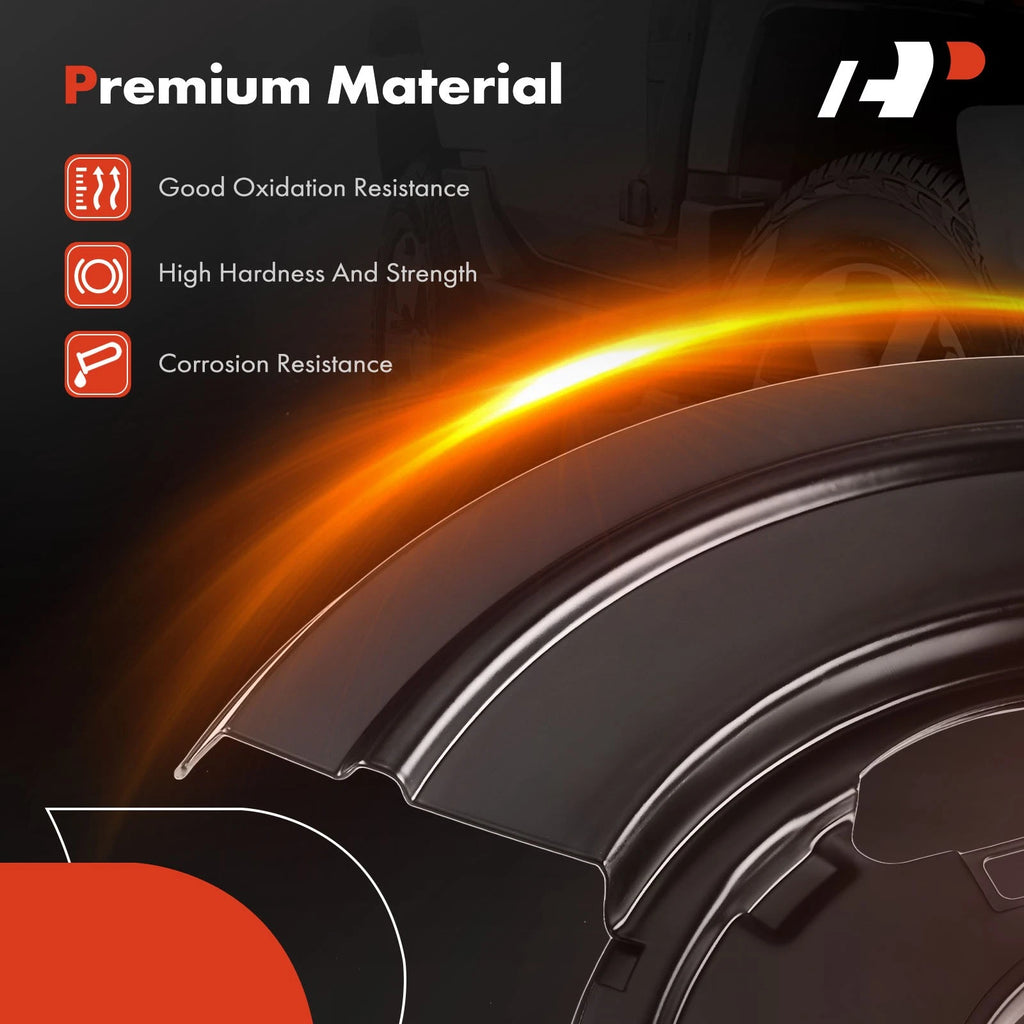 2Pcs Rear Brake Dust Shield for Mercedes-Benz W211 W219 (2003–2009)